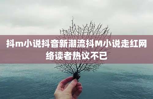 抖m小说抖音新潮流抖M小说走红网络读者热议不已