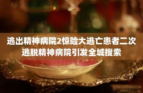 逃出精神病院2惊险大逃亡患者二次逃脱精神病院引发全城搜索