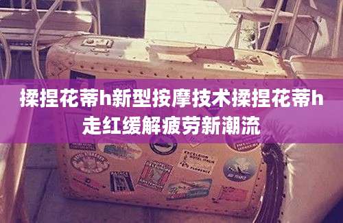 揉捏花蒂h新型按摩技术揉捏花蒂h走红缓解疲劳新潮流