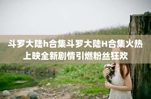 斗罗大陆h合集斗罗大陆H合集火热上映全新剧情引燃粉丝狂欢