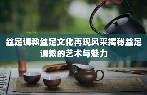 丝足调教丝足文化再现风采揭秘丝足调教的艺术与魅力