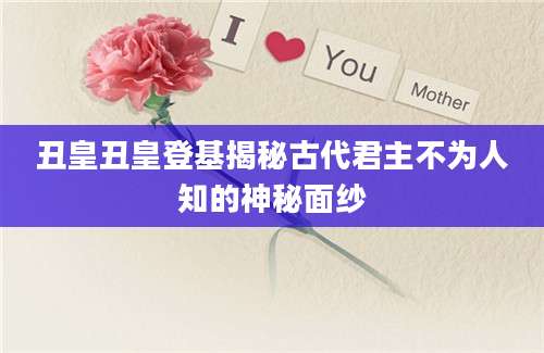 丑皇丑皇登基揭秘古代君主不为人知的神秘面纱