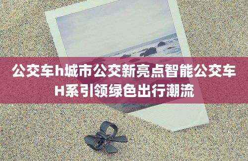 公交车h城市公交新亮点智能公交车H系引领绿色出行潮流