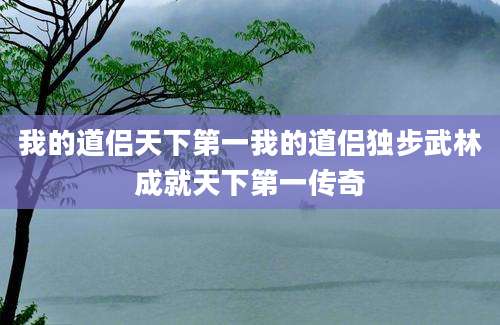 我的道侣天下第一我的道侣独步武林成就天下第一传奇