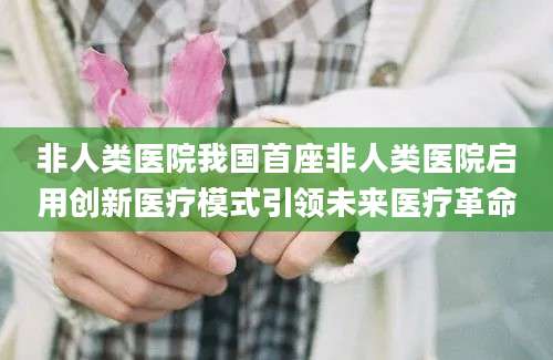 非人类医院我国首座非人类医院启用创新医疗模式引领未来医疗革命