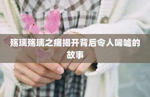 殇璃殇璃之痛揭开背后令人唏嘘的故事