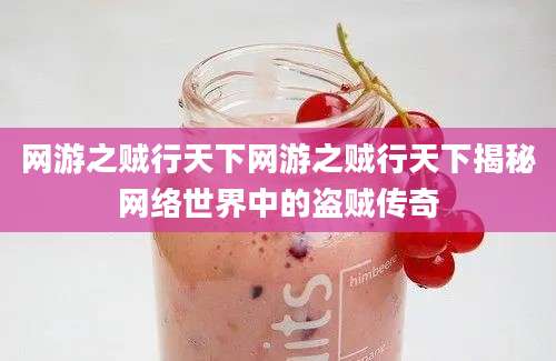 网游之贼行天下网游之贼行天下揭秘网络世界中的盗贼传奇