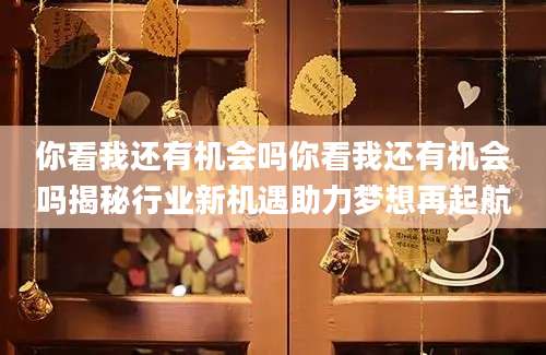 你看我还有机会吗你看我还有机会吗揭秘行业新机遇助力梦想再起航