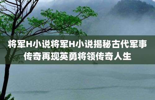 将军H小说将军H小说揭秘古代军事传奇再现英勇将领传奇人生