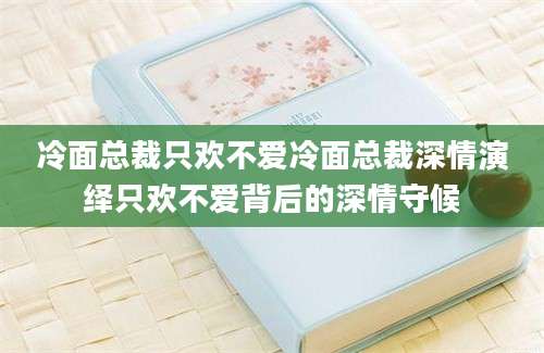 冷面总裁只欢不爱冷面总裁深情演绎只欢不爱背后的深情守候