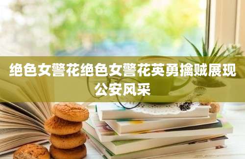 绝色女警花绝色女警花英勇擒贼展现公安风采