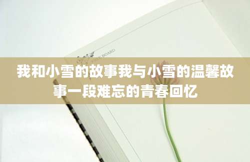 我和小雪的故事我与小雪的温馨故事一段难忘的青春回忆