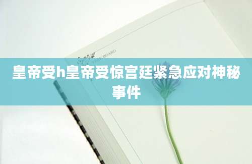 皇帝受h皇帝受惊宫廷紧急应对神秘事件