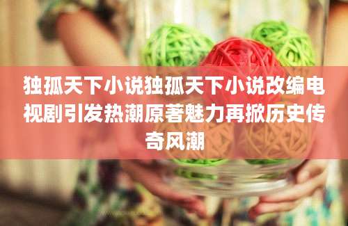 独孤天下小说独孤天下小说改编电视剧引发热潮原著魅力再掀历史传奇风潮