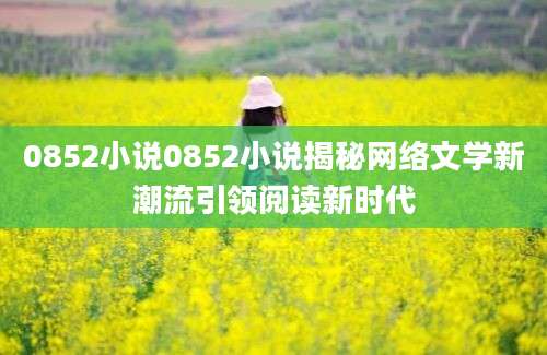 0852小说0852小说揭秘网络文学新潮流引领阅读新时代