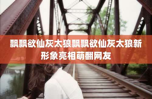 飘飘欲仙灰太狼飘飘欲仙灰太狼新形象亮相萌翻网友