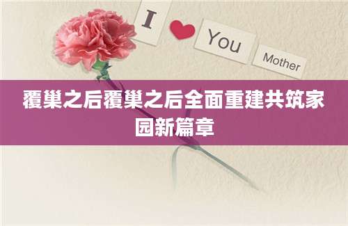 覆巢之后覆巢之后全面重建共筑家园新篇章