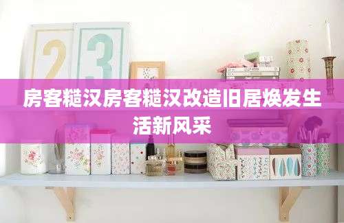 房客糙汉房客糙汉改造旧居焕发生活新风采
