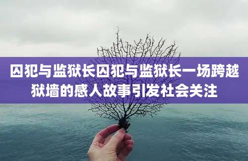 囚犯与监狱长囚犯与监狱长一场跨越狱墙的感人故事引发社会关注