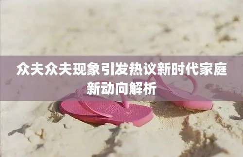众夫众夫现象引发热议新时代家庭新动向解析