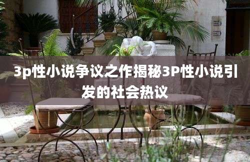 3p性小说争议之作揭秘3P性小说引发的社会热议