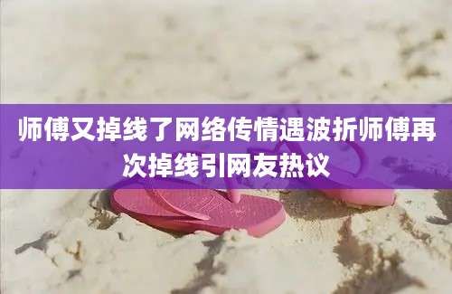 师傅又掉线了网络传情遇波折师傅再次掉线引网友热议