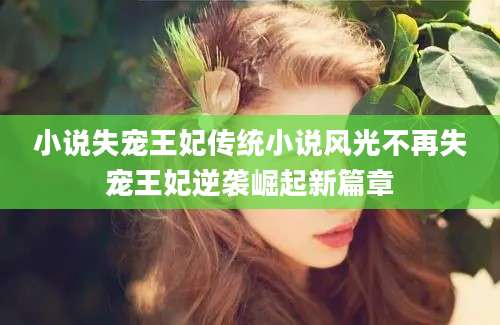 小说失宠王妃传统小说风光不再失宠王妃逆袭崛起新篇章