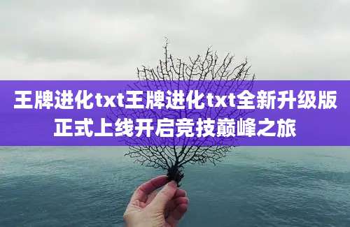 王牌进化txt王牌进化txt全新升级版正式上线开启竞技巅峰之旅