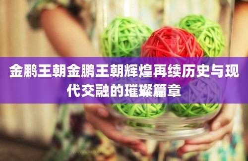 金鹏王朝金鹏王朝辉煌再续历史与现代交融的璀璨篇章