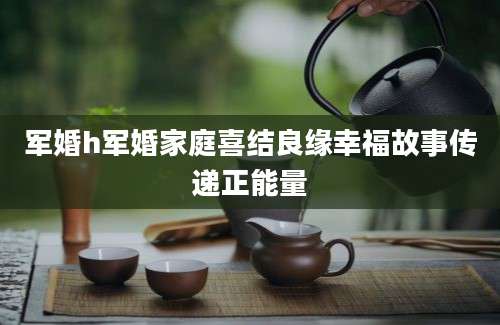 军婚h军婚家庭喜结良缘幸福故事传递正能量