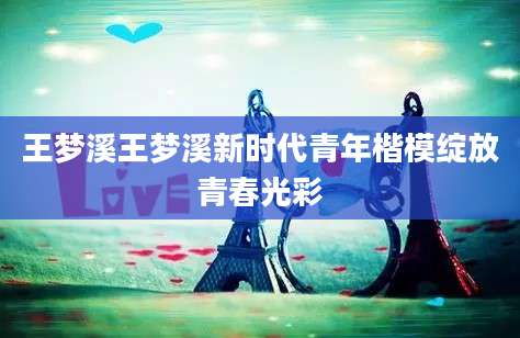 王梦溪王梦溪新时代青年楷模绽放青春光彩