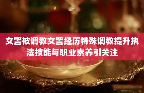 女警被调教女警经历特殊调教提升执法技能与职业素养引关注