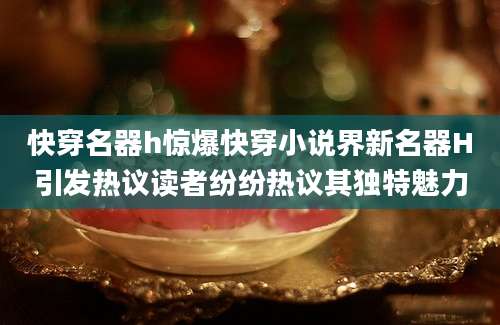 快穿名器h惊爆快穿小说界新名器H引发热议读者纷纷热议其独特魅力