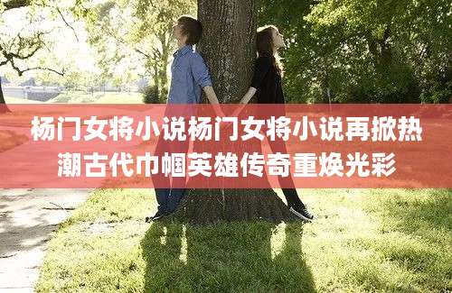 杨门女将小说杨门女将小说再掀热潮古代巾帼英雄传奇重焕光彩
