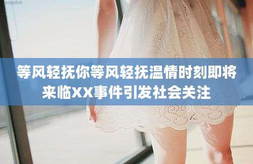 等风轻抚你等风轻抚温情时刻即将来临XX事件引发社会关注