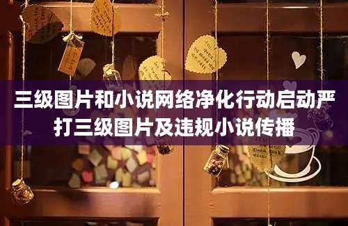 三级图片和小说网络净化行动启动严打三级图片及违规小说传播