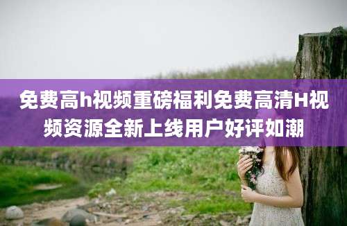 免费高h视频重磅福利免费高清H视频资源全新上线用户好评如潮