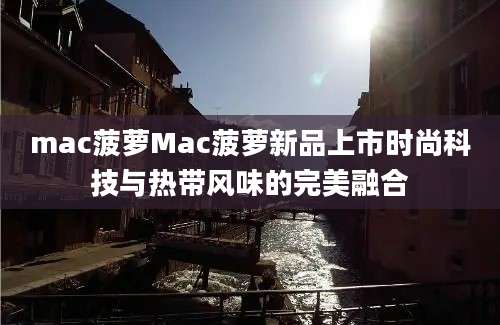 mac菠萝Mac菠萝新品上市时尚科技与热带风味的完美融合