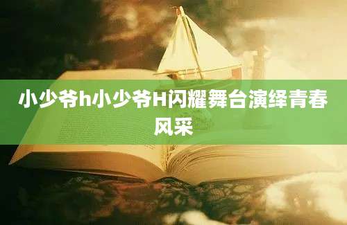 小少爷h小少爷H闪耀舞台演绎青春风采