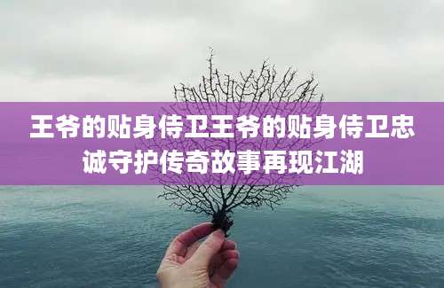 王爷的贴身侍卫王爷的贴身侍卫忠诚守护传奇故事再现江湖