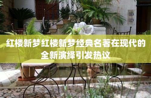 红楼新梦红楼新梦经典名著在现代的全新演绎引发热议