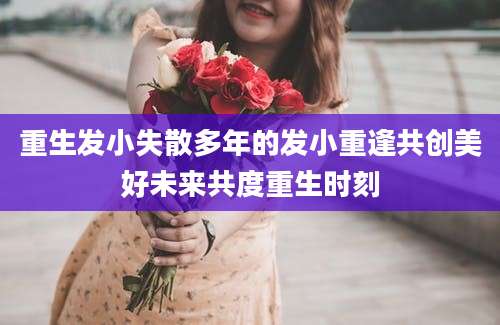 重生发小失散多年的发小重逢共创美好未来共度重生时刻