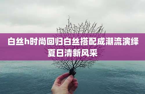 白丝h时尚回归白丝搭配成潮流演绎夏日清新风采