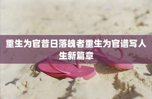 重生为官昔日落魄者重生为官谱写人生新篇章