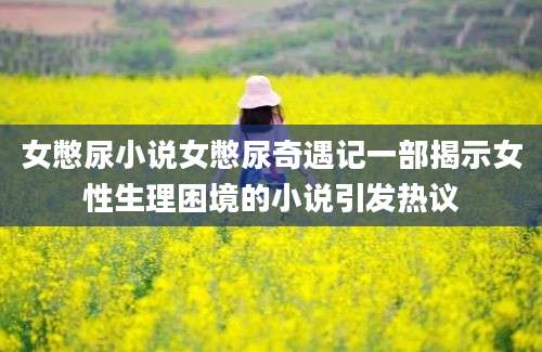 女憋尿小说女憋尿奇遇记一部揭示女性生理困境的小说引发热议