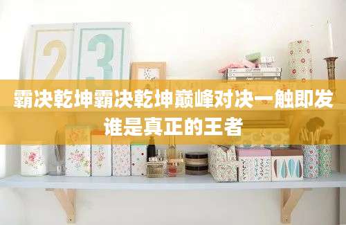 霸决乾坤霸决乾坤巅峰对决一触即发谁是真正的王者