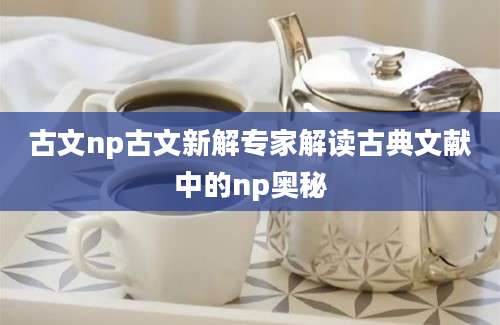 古文np古文新解专家解读古典文献中的np奥秘