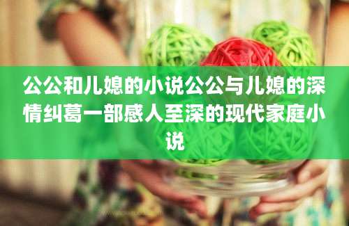 公公和儿媳的小说公公与儿媳的深情纠葛一部感人至深的现代家庭小说