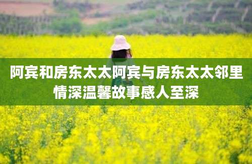 阿宾和房东太太阿宾与房东太太邻里情深温馨故事感人至深