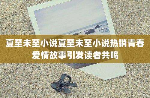 夏至未至小说夏至未至小说热销青春爱情故事引发读者共鸣